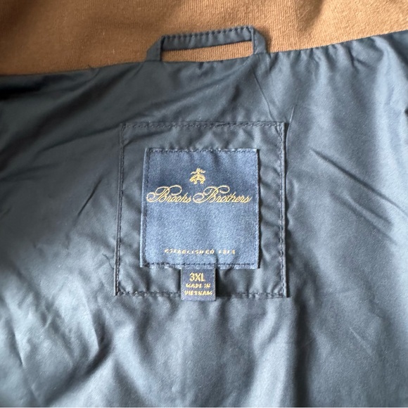 Brooks Brothers Big & Tall Paddock Diamond Quilted Vest - Picture 6 of 8